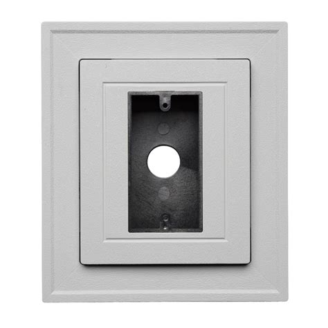 gem electrical box|electrical mounting blocks for siding.